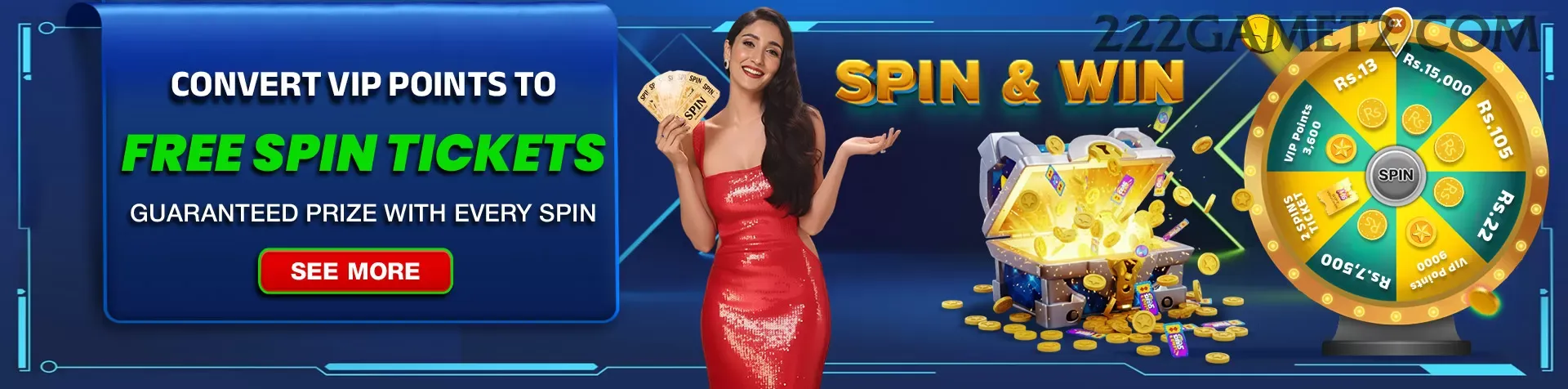 Roleta e blackjack 222game